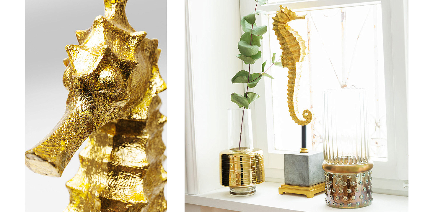 Статуэтка Golden Sea Horse - Loft-Concept в Волгограде