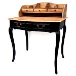 Стол-бюро из массива березы с 5-ю ящиками в стиле прованс Vintage варинант исполнения - 3 | Loft Concept в Волгограде