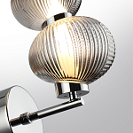 Бра с 2-мя рифлеными стеклянными шарами Marcelh Light варинант исполнения - 4 | Loft Concept в Волгограде
