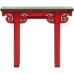 Деревянная консоль в китайском стиле красная Tang Console Table варинант исполнения - 1 | Loft Concept в Волгограде