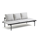 Диван-шезлонг черный Annet варинант исполнения - 2 | Loft Concept в Волгограде