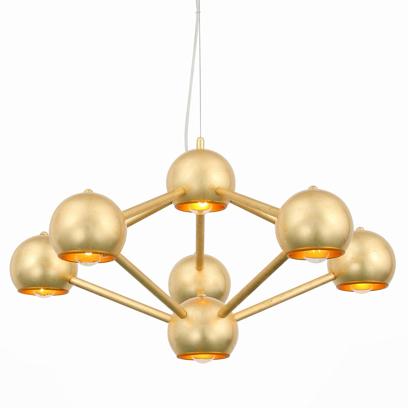 Люстра Heptaider Chandelier Латунь Люстра Heptaider Chandelier Латунь в Волгограде | Loft Concept
