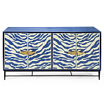 Буфет в гостиную с инкрустацией Bone Inlay Deco Sideboard - Orleans ZEBRA варинант исполнения - 4 | Loft Concept в Волгограде