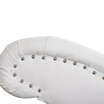 Кушетка белая с мягкой обивкой из велюра Michael Couch варинант исполнения - 5 | Loft Concept в Волгограде