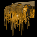 Бра с перфорированными металлическими дугами и цепочками 22 см Atlantis Chain варинант исполнения - 6 | Loft Concept в Волгограде