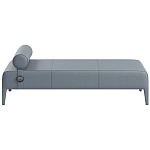 Кушетка Cuba из натуральной кожи с валиком  варинант исполнения - 4 | Loft Concept в Волгограде