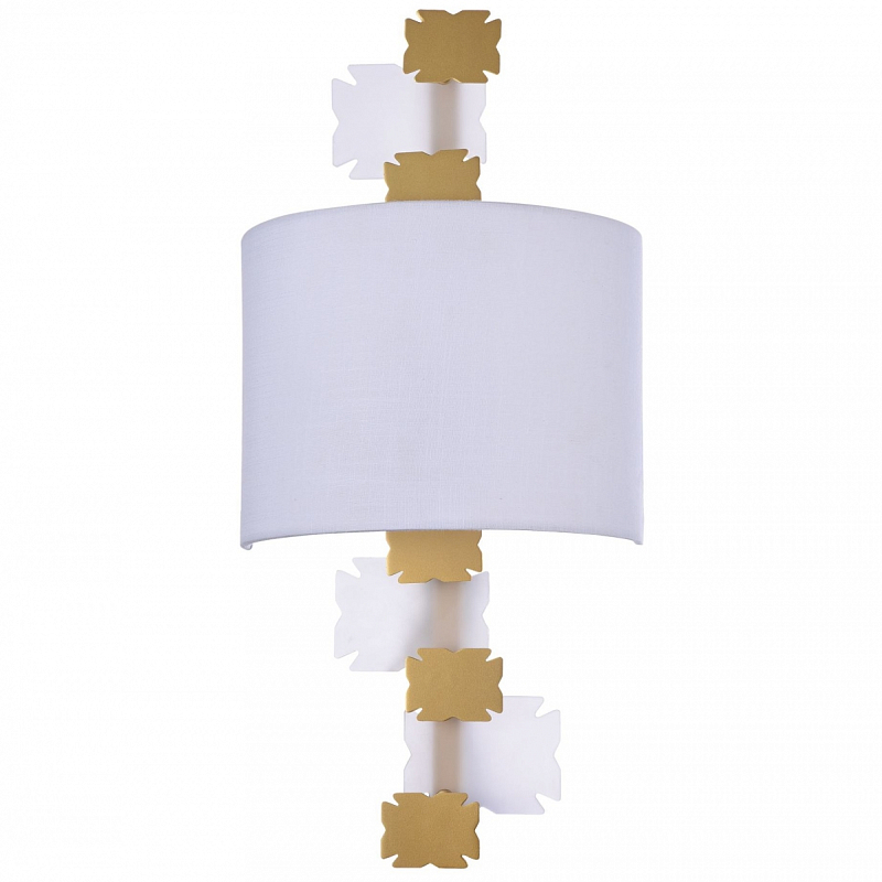 Бра Jacopo Mosaic Sconces Латунь Белый Бра Jacopo Mosaic Sconces Латунь Белый в Волгограде | Loft Concept