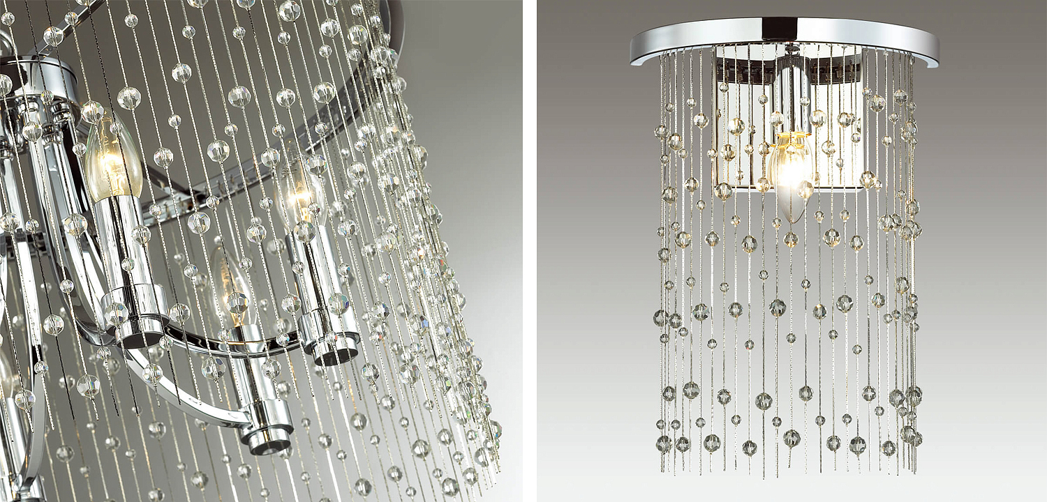 Бра Hailstorm Rain Wall lamp chrome Бра Hailstorm Rain Wall lamp chrome - Loft-Concept в Волгограде