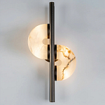 Бра  с фигурным мраморным рассеивателем Spiral of Warm Light варинант исполнения - 10 | Loft Concept в Волгограде