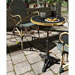 Кресло плетеное из ротанга Ronald Black White Rattan Chair варинант исполнения - 9 | Loft Concept в Волгограде