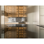 Кухонный гарнитур из камня и дерева с раздвижными дверцами TIVALÌ 2.0 Dada Engenereed Kitchen варинант исполнения - 3 | Loft Concept в Волгограде