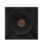 Встраиваемый спот светодиодный черного цвета квадратной формы из металла Pure Square варинант исполнения - 1 | Loft Concept в Волгограде