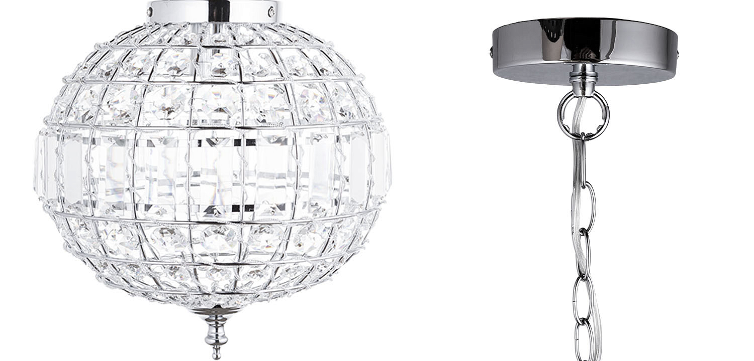 Подвесной светильник Casbah Crystal silver 30 Подвесной светильник Casbah Crystal silver 30 - Loft-Concept в Волгограде