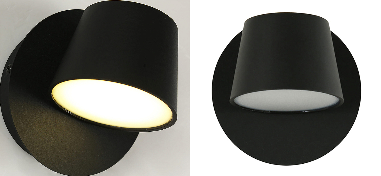Бра в черном цвете Retro Future Light Бра в черном цвете Retro Future Light - Loft-Concept в Волгограде