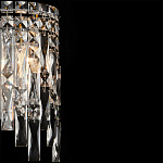 Бра с хрустальными подвесками прозрачного цвета Хром Ludivine Lighting варинант исполнения - 3 | Loft Concept в Волгограде