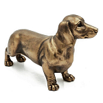 Статуэтка такса с реалистичными деталями и гладкой поверхностью Dachshund Style варинант исполнения - 2 | Loft Concept в Волгограде