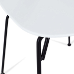 Стул на металлических ножках Travis Chair White варинант исполнения - 6 | Loft Concept в Волгограде