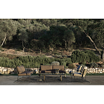 Дизайнерское уличное кресло на металлическом каркасе PHOENIX Armchair варинант исполнения - 8 | Loft Concept в Волгограде