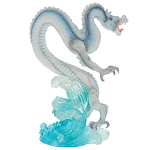 Декоративная статуэтка Дракон White Blue Water Dragon Statuette варинант исполнения - 3 | Loft Concept в Волгограде
