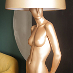 Лампа MANNEQUIN LAMP с абажуром женственность в деталях варинант исполнения - 9 | Loft Concept в Волгограде