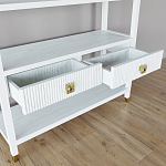 Стеллаж с двумя ящиками Elsa Dreams White варинант исполнения - 3 | Loft Concept в Волгограде