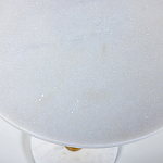 Кофейный столик с белой мраморной столешницей Clipper варинант исполнения - 2 | Loft Concept в Волгограде