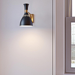 Бра с плафоном в форме песочных часов с узкими перфорированными отверстиями Feiss варинант исполнения - 7 | Loft Concept в Волгограде