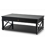 Широкий кофейный столик с ящиком Monsignor варинант исполнения - 3 | Loft Concept в Волгограде