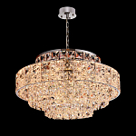 Люстра хрустальная в неоклассическом стиле на серебристом каркасе Majesty варинант исполнения - 4 | Loft Concept в Волгограде