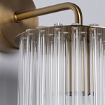 Бра с круглым основанием и длинными прозрачныи стеклянными трубками Nembus варинант исполнения - 5 | Loft Concept в Волгограде