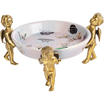 Блюдо фарфоровое Трио ангелов Joy варинант исполнения - 1 | Loft Concept в Волгограде