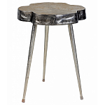 Металлический столик со столешницей в виде слеба Slabby варинант исполнения - 1 | Loft Concept в Волгограде