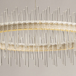 Люстра круглая с прозрачными стеклянными трубками 51 см Nembus варинант исполнения - 4 | Loft Concept в Волгограде