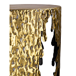 Столик дизайнерский Copper streaks варинант исполнения - 2 | Loft Concept в Волгограде