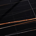 Стол журнальный круглый черный с полкой Inherence варинант исполнения - 4 | Loft Concept в Волгограде