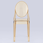 Прозрачный стул с янтарным оттенком LOUIS GHOST CHAIR варинант исполнения - 3 | Loft Concept в Волгограде