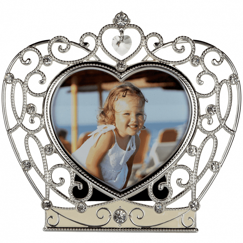 Фоторамка детская Childhood Corner Crown Серебряный Фоторамка детская Childhood Corner Crown Серебряный в Волгограде | Loft Concept
