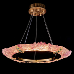 Люстра в форме кольца розовая Warm Pink Light варинант исполнения - 3 | Loft Concept в Волгограде