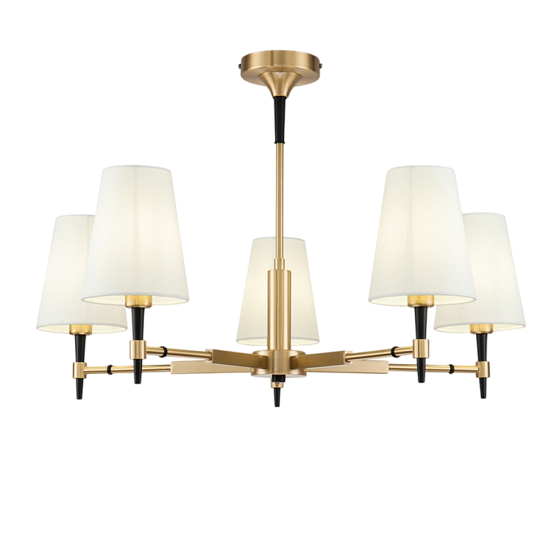 Потолочный светильник Zaragoza Е14 Латунь Белый Черный в Волгограде | Loft Concept 