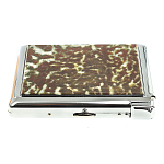 Портсигар с газовой зажигалкой из натурального камня Офит Благородный Stone Cigarettes Cases варинант исполнения - 10 | Loft Concept в Волгограде