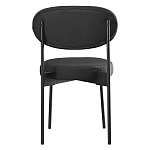 Стул мягкий Alfie Chair черный варинант исполнения - 4 | Loft Concept в Волгограде