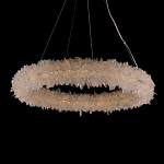 Люстра круглая с натуральным горным хрусталем Crystal Shimmer варинант исполнения - 2 | Loft Concept в Волгограде