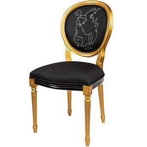 Стул White Silhouette Orpheus Stool