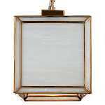 Люстра прямоугольная с каркасом золотого цвета Soft Glow Lamps варинант исполнения - 4 | Loft Concept в Волгограде