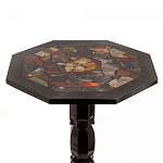 Кофейный стол из натуральных камней Змеевик и Яшма Natural Stone Tables варинант исполнения - 6 | Loft Concept в Волгограде