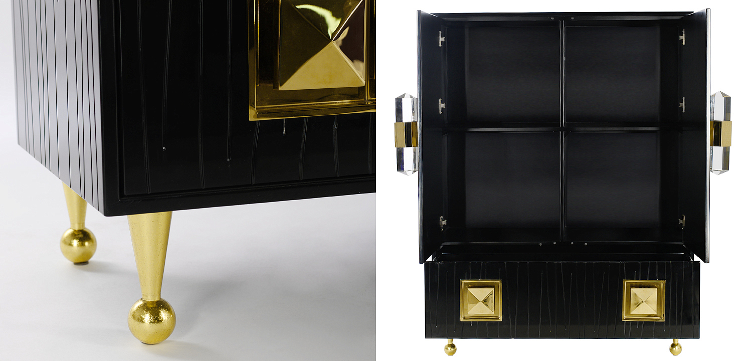 Шкаф кабинетный Jonathan Adler Crawford Cabinet Шкаф кабинетный Jonathan Adler Crawford Cabinet - Loft-Concept в Волгограде