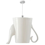 Подвесные светильники в виде белой посуды Flower Reversal варинант исполнения - 7 | Loft Concept в Волгограде