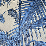 Мебельная ткань Вышивка синий принт 280 см T2-136 варинант исполнения - 2 | Loft Concept в Волгограде