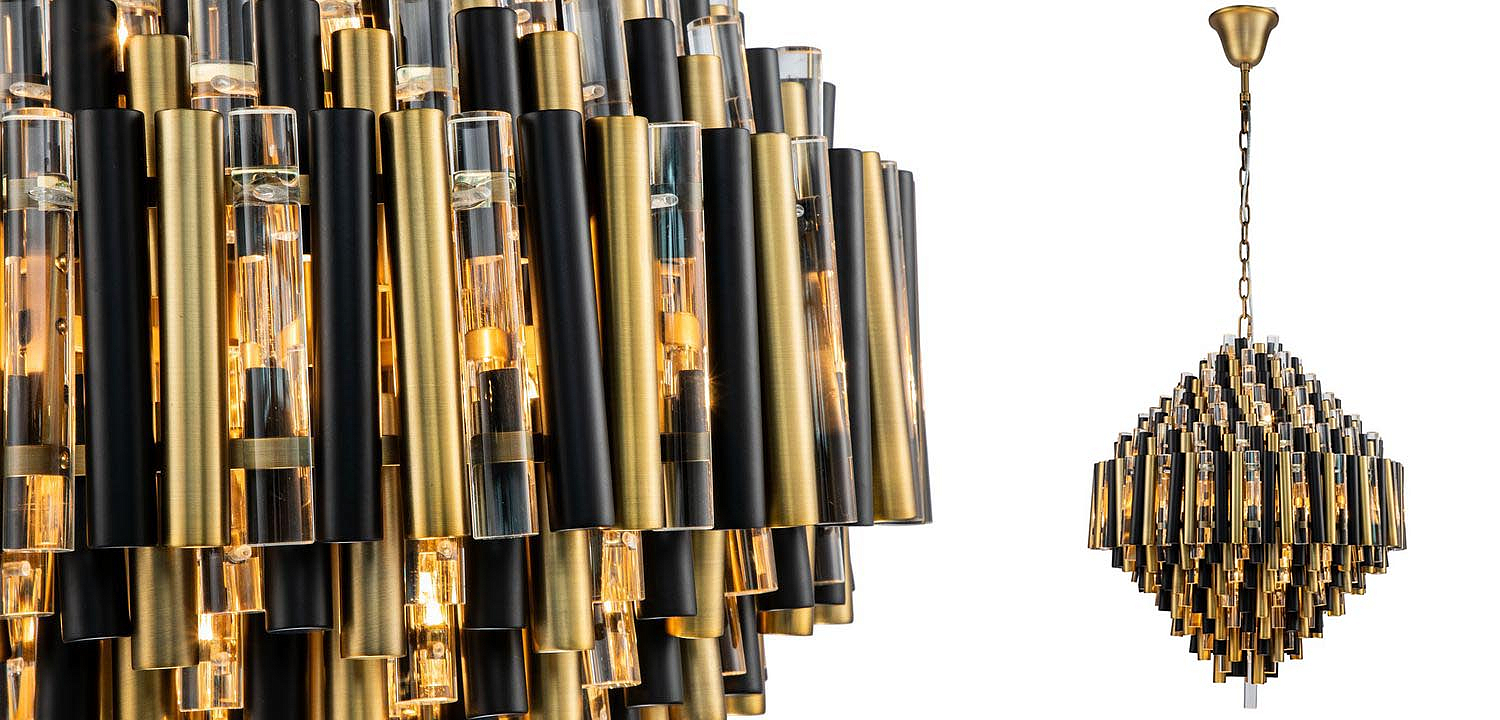 Люстра Black Brass Symphony Chandelier Люстра Black Brass Symphony Chandelier - Loft-Concept в Волгограде