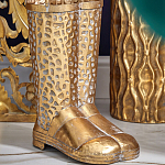 Ваза в форме сапог с рельефной текстурой и ручками Vase Boot варинант исполнения - 4 | Loft Concept в Волгограде